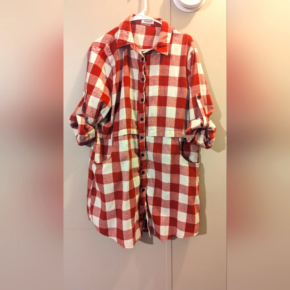 Flannel dress